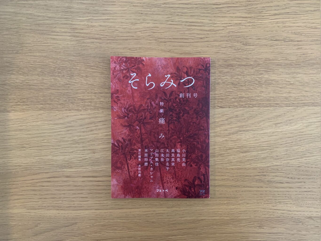 『そらみつ 創刊号』表紙
